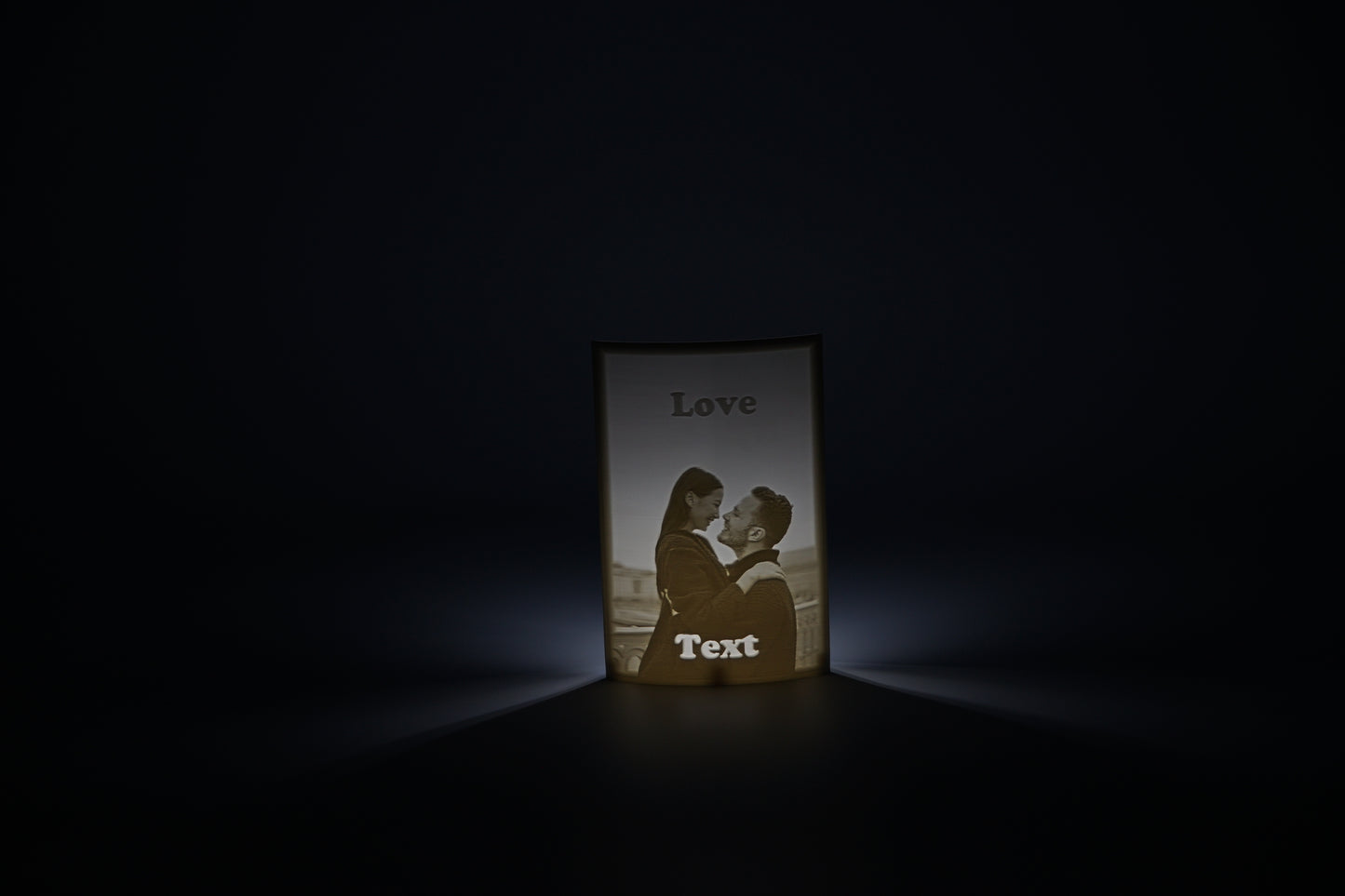 Individuelle Lithophanie – 3D-gedrucktes Foto mit LED-Beleuchtung
