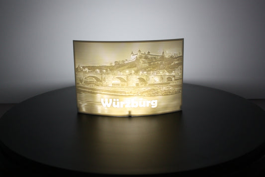Individuelle Lithophanie – 3D-gedrucktes Foto mit LED-Beleuchtung